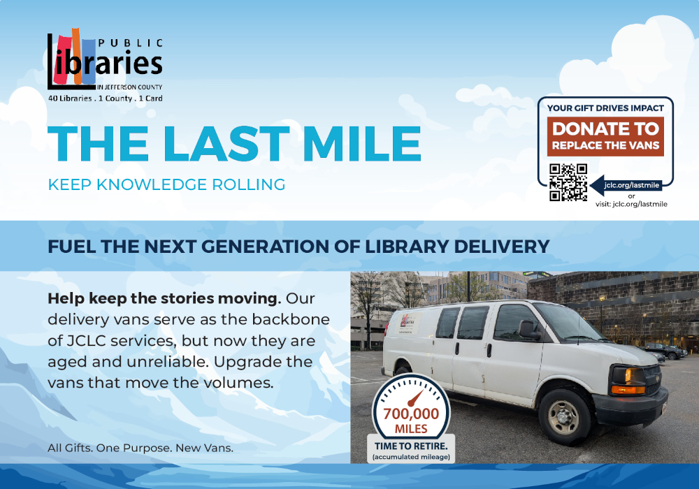Banner of donation page 'The Last Mile'